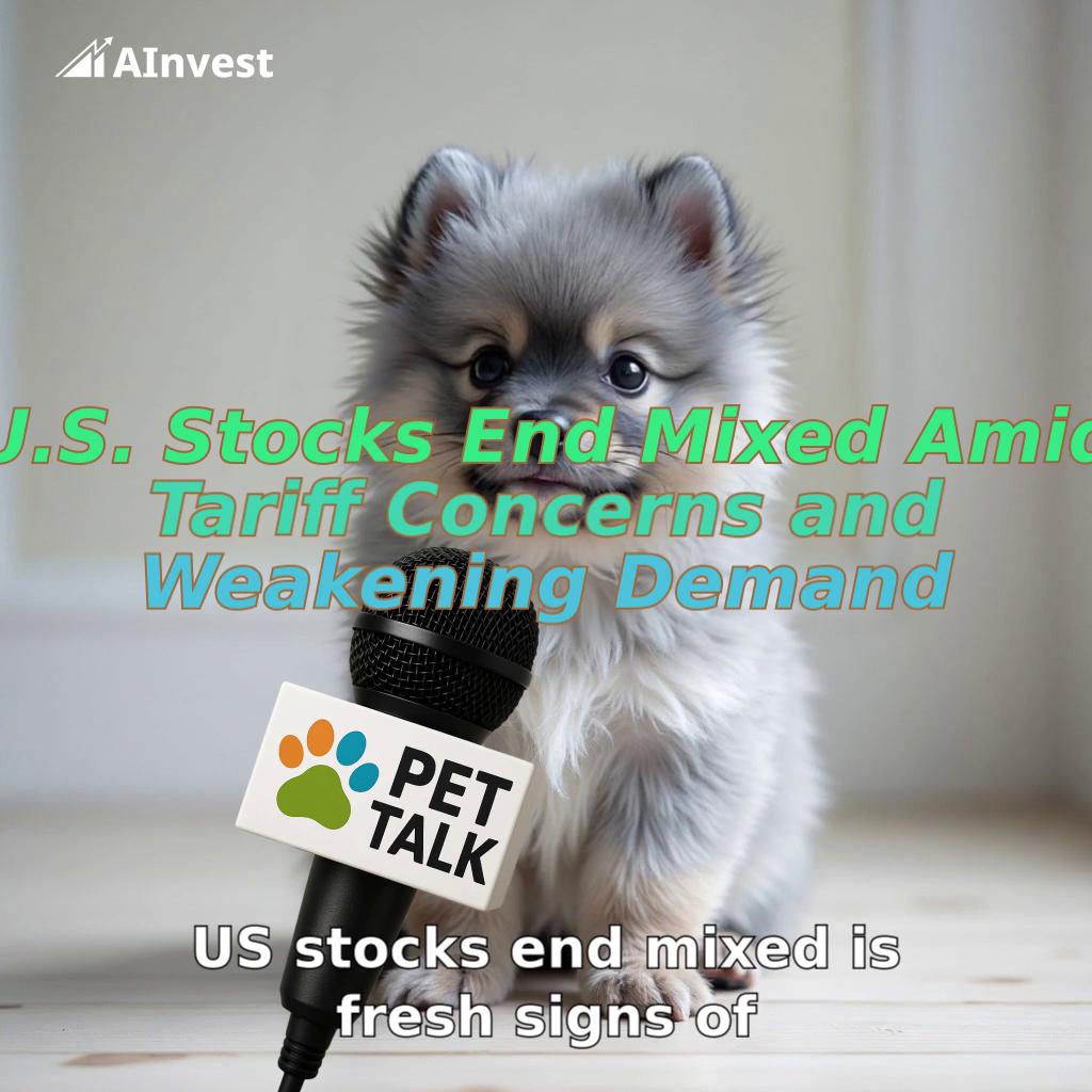 U.S. Stocks End Mixed Amid Tariff Concerns and Weakening Demand