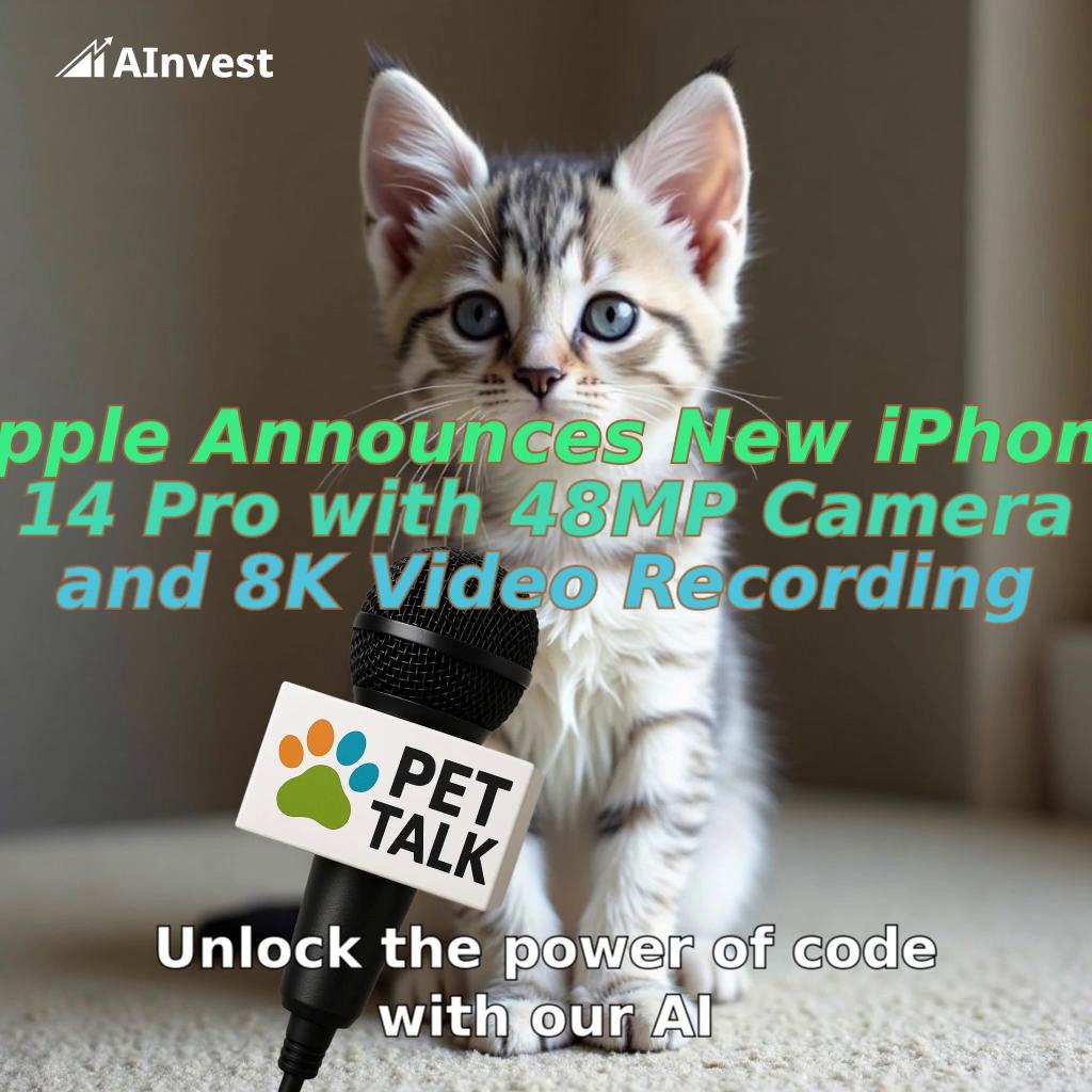 Apple Announces New iPhone 14 Pro with 48MP Camera and 8K Video Recording
