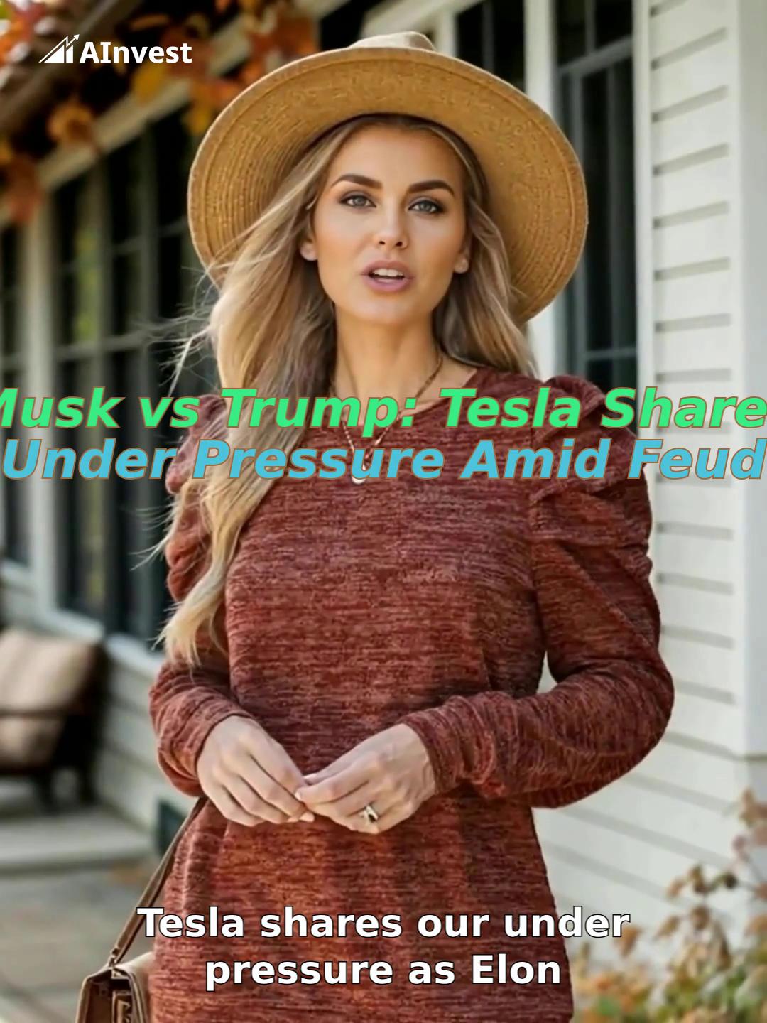 Musk vs Trump: Tesla Shares Under Pressure Amid Feud