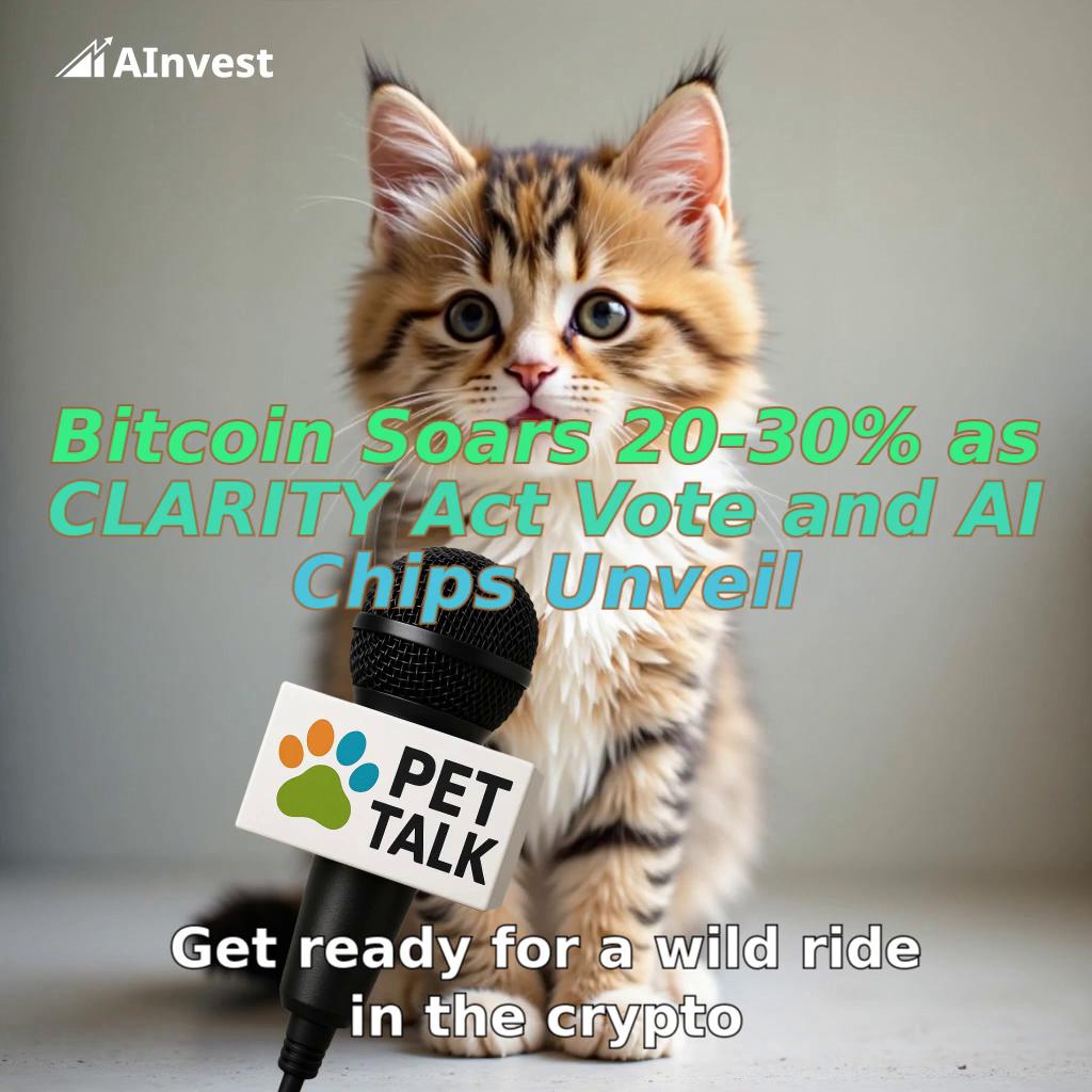 Bitcoin Soars 20-30% as CLARITY Act Vote and AI Chips Unveil