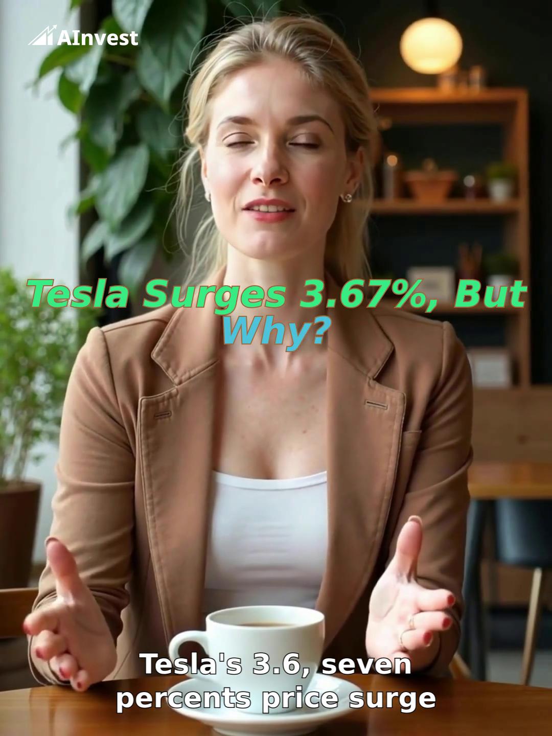 Tesla Surges 3.67%, But Why?