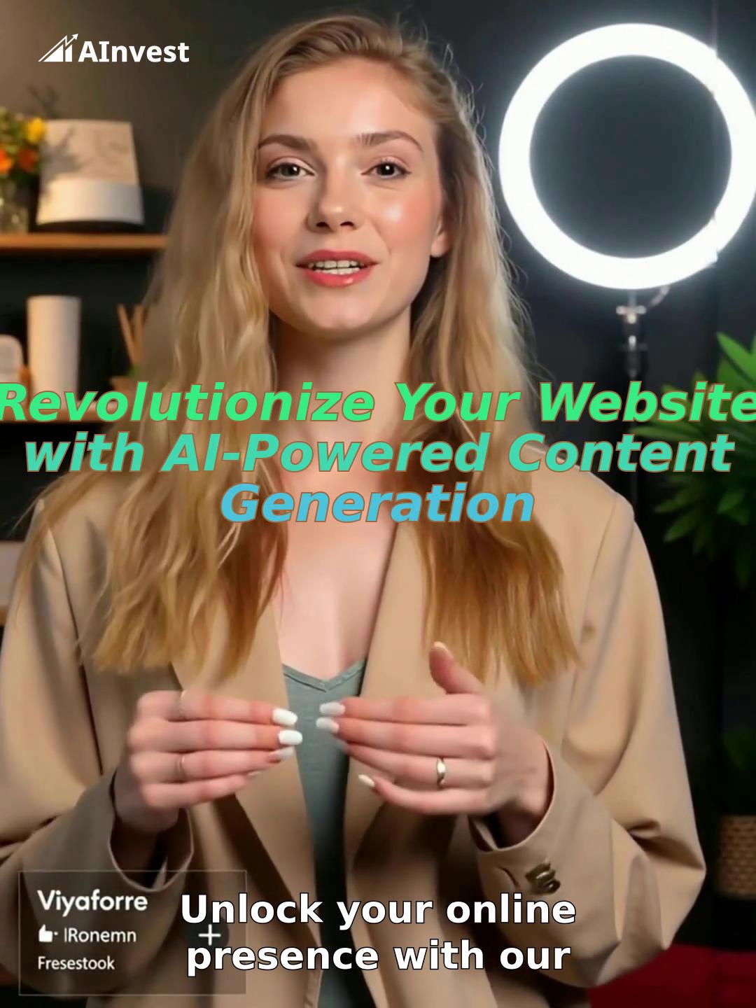 Revolutionize Your Website with AI-Powered Content Generation