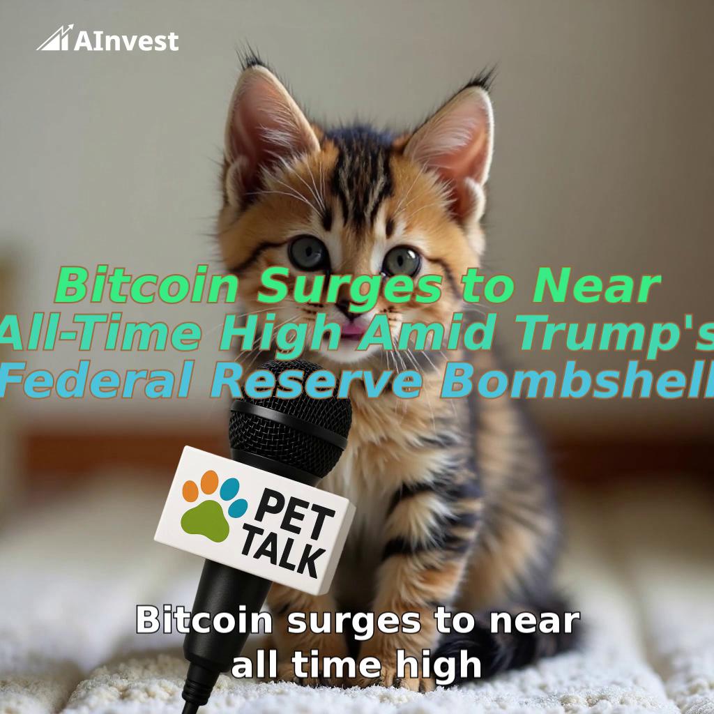 Bitcoin Surges to Near All-Time High Amid Trump's Federal Reserve Bombshell