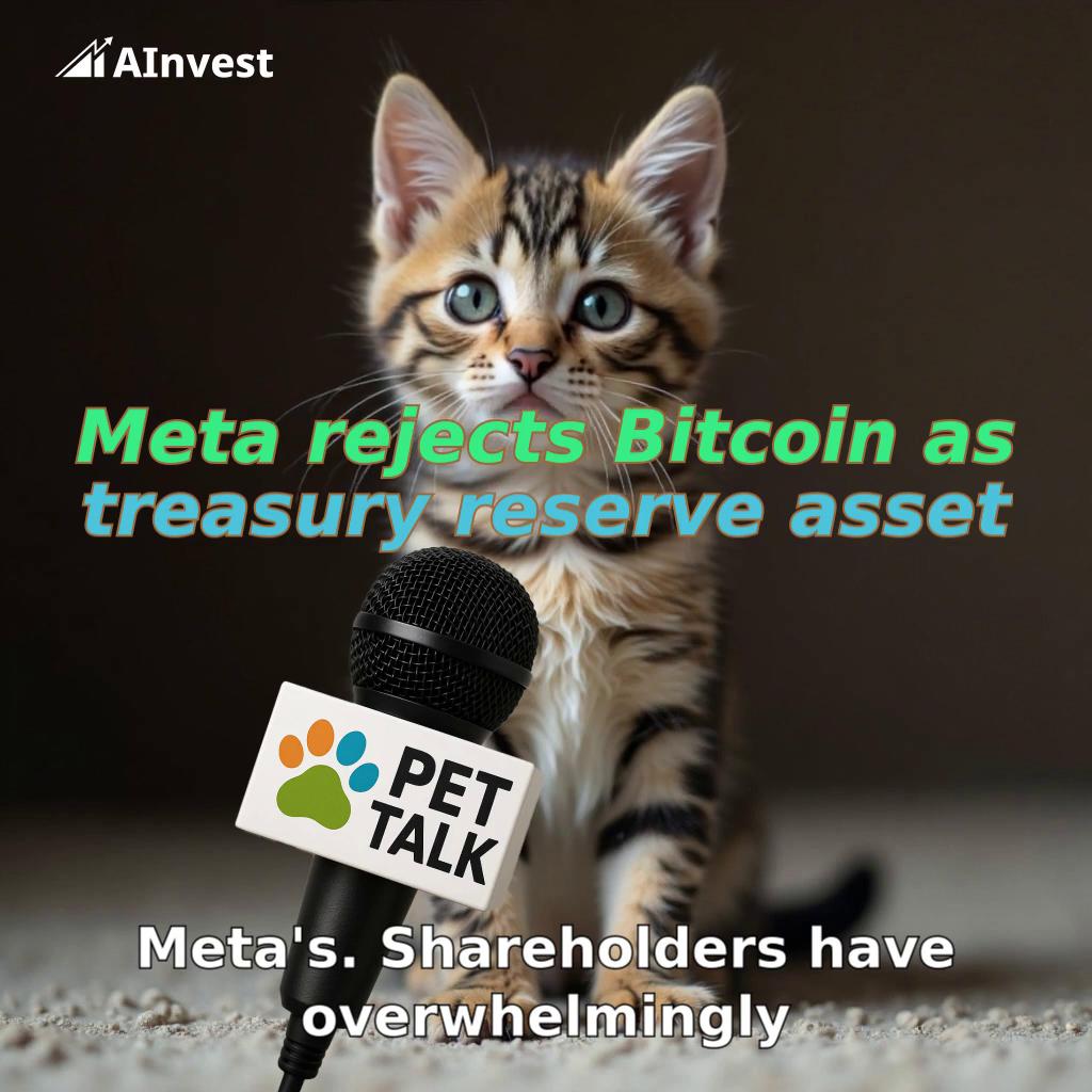 Meta rejects Bitcoin as treasury reserve asset