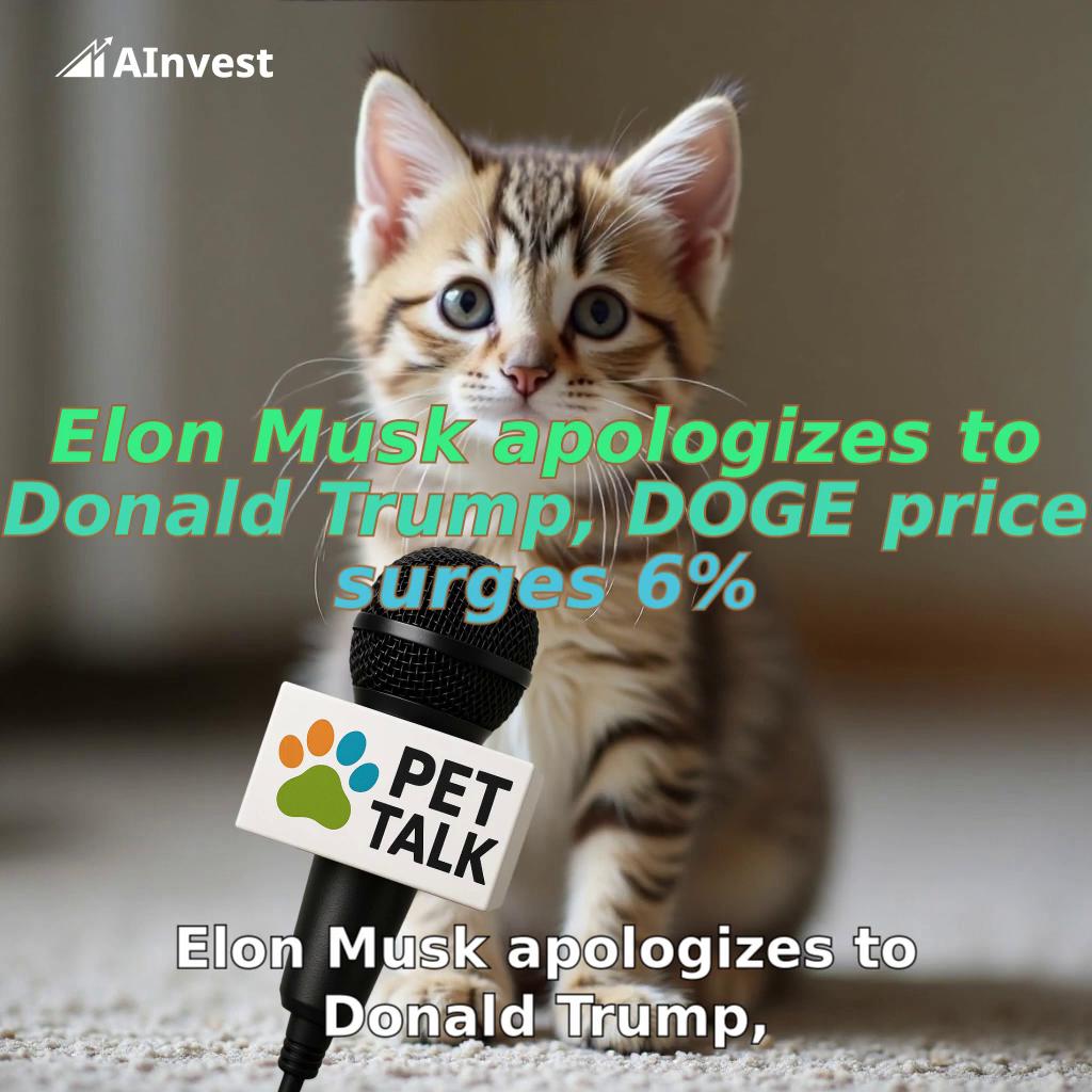 Elon Musk apologizes to Donald Trump, DOGE price surges 6%