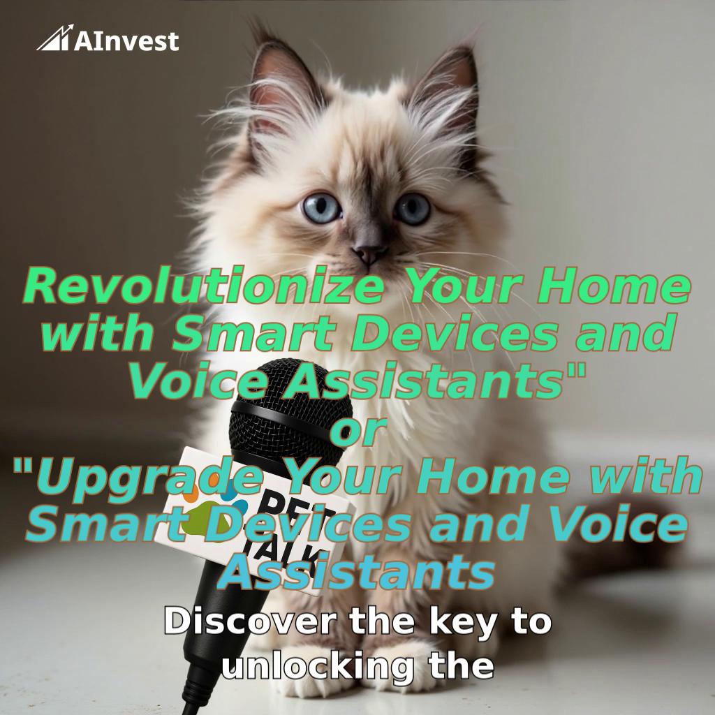 Revolutionize Your Home with Smart Devices and Voice Assistants"
or
"Upgrade Your Home with Smart Devices and Voice Assistants