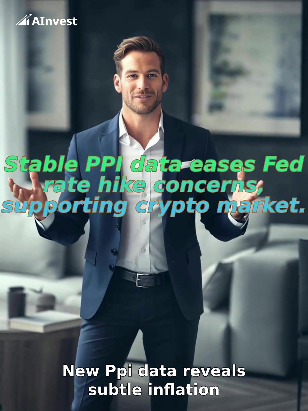 Stable PPI data eases Fed rate hike concerns, supporting crypto market.
