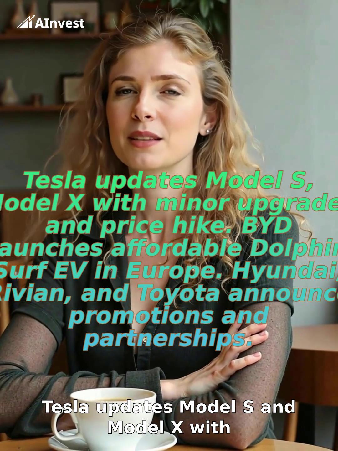 Tesla updates Model S, Model X with minor upgrades and price hike. BYD launches affordable Dolphin Surf EV in Europe. Hyundai, Rivian, and Toyota announce promotions and partnerships.