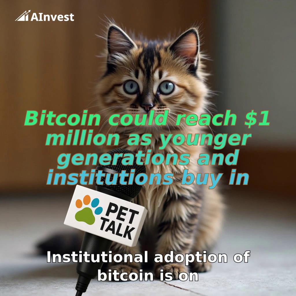 Bitcoin could reach $1 million as younger generations and institutions buy in