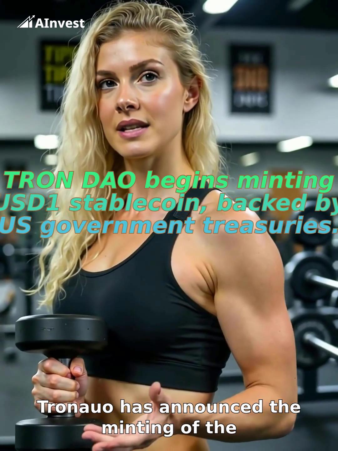 TRON DAO begins minting USD1 stablecoin, backed by US government treasuries.