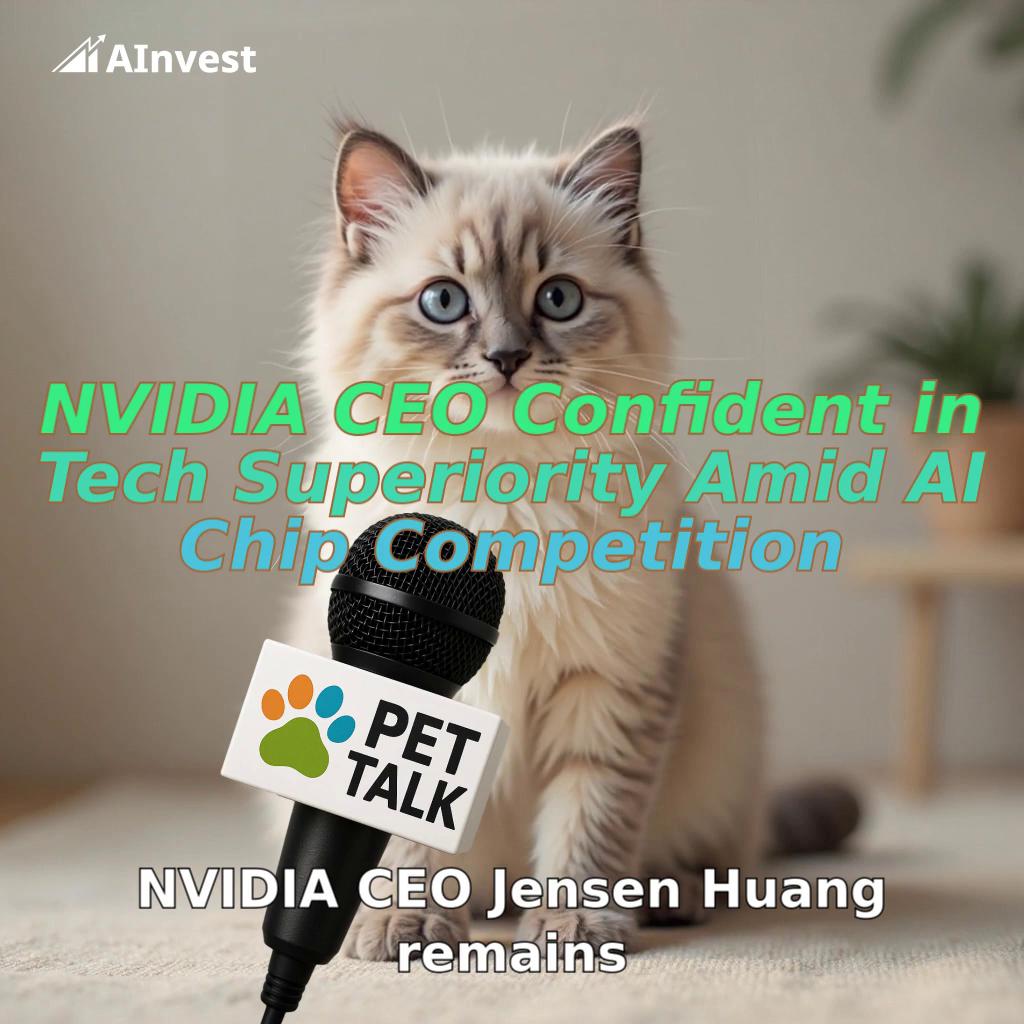 NVIDIA CEO Confident in Tech Superiority Amid AI Chip Competition