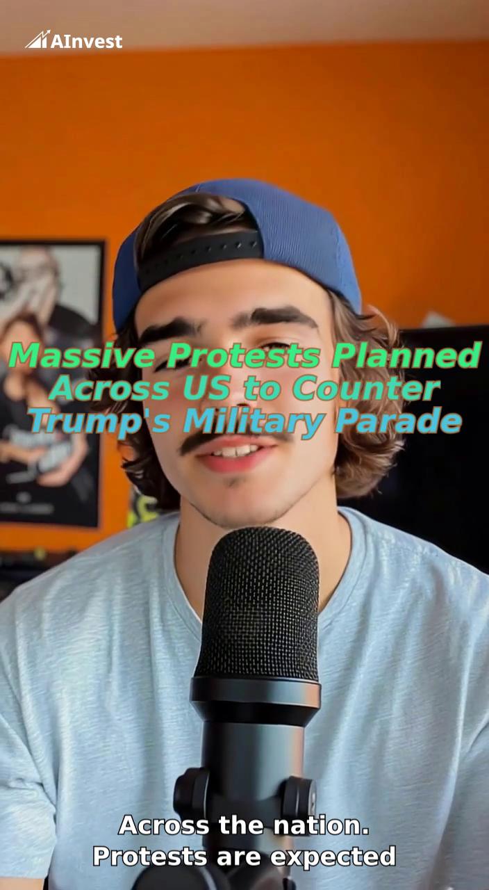 Massive Protests Planned Across US to Counter Trump's Military Parade