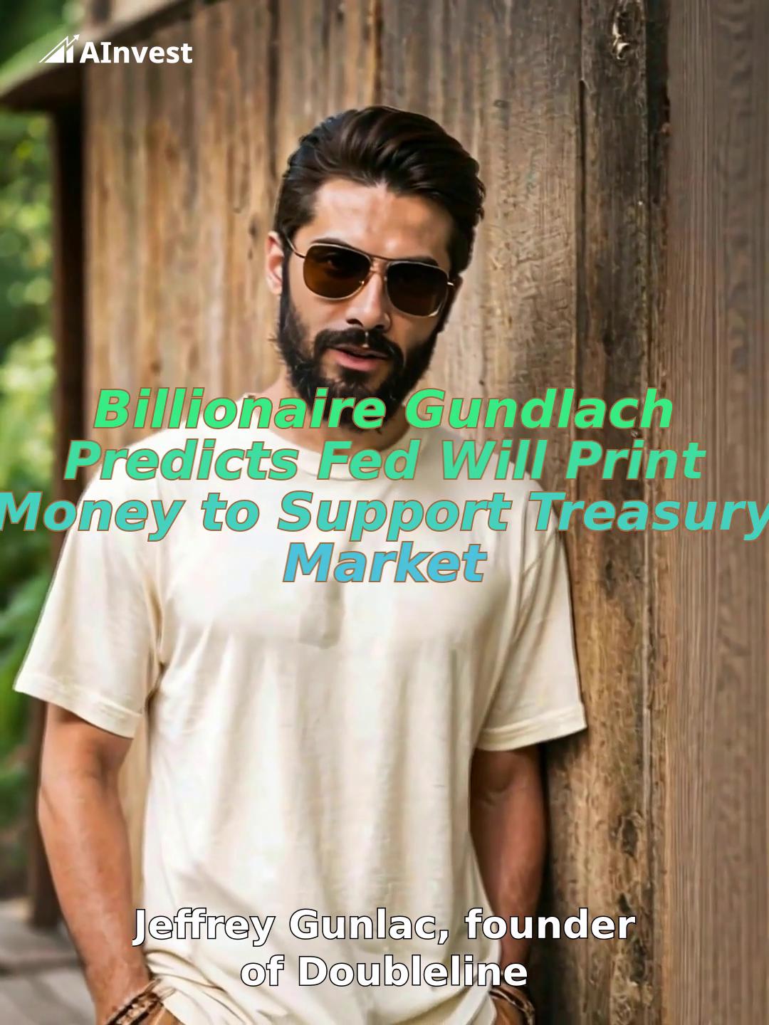Billionaire Gundlach Predicts Fed Will Print Money to Support Treasury Market