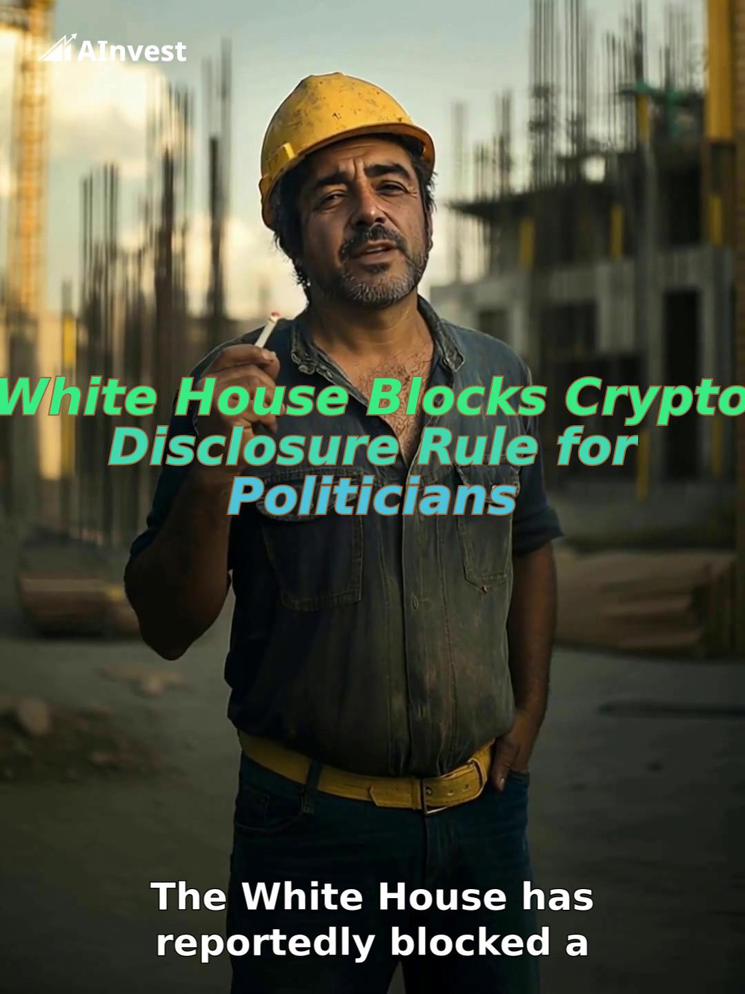 White House Blocks Crypto Disclosure Rule for Politicians
