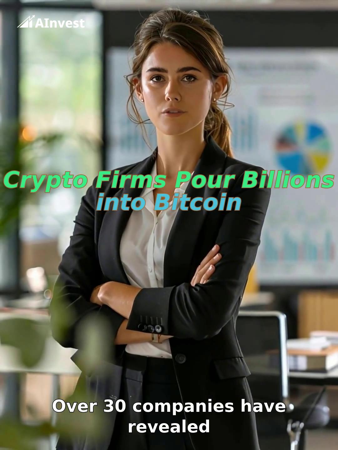 Crypto Firms Pour Billions into Bitcoin