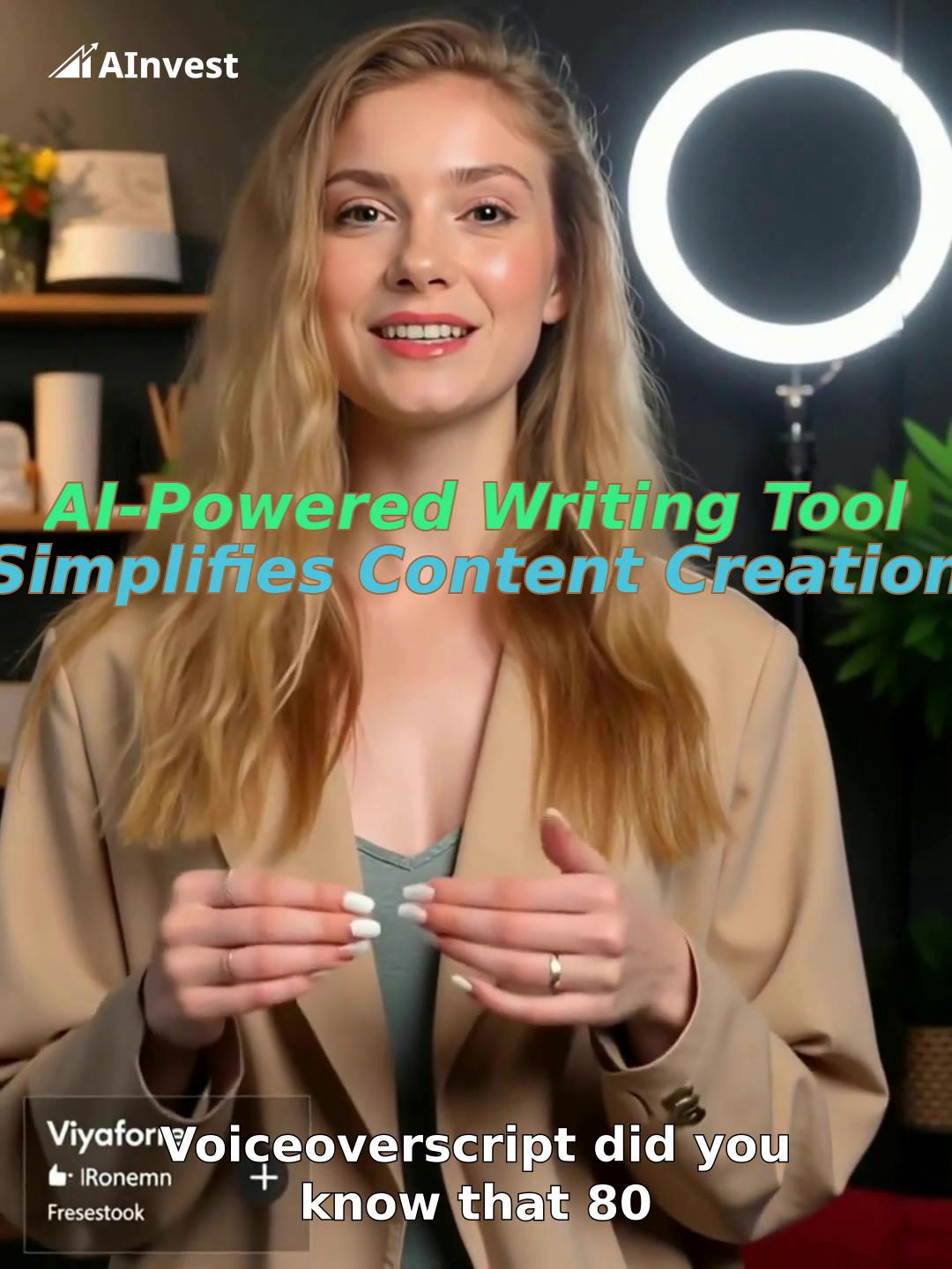 AI-Powered Writing Tool Simplifies Content Creation