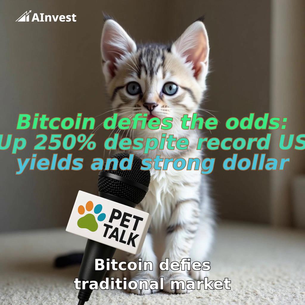Bitcoin defies the odds: Up 250% despite record US yields and strong dollar