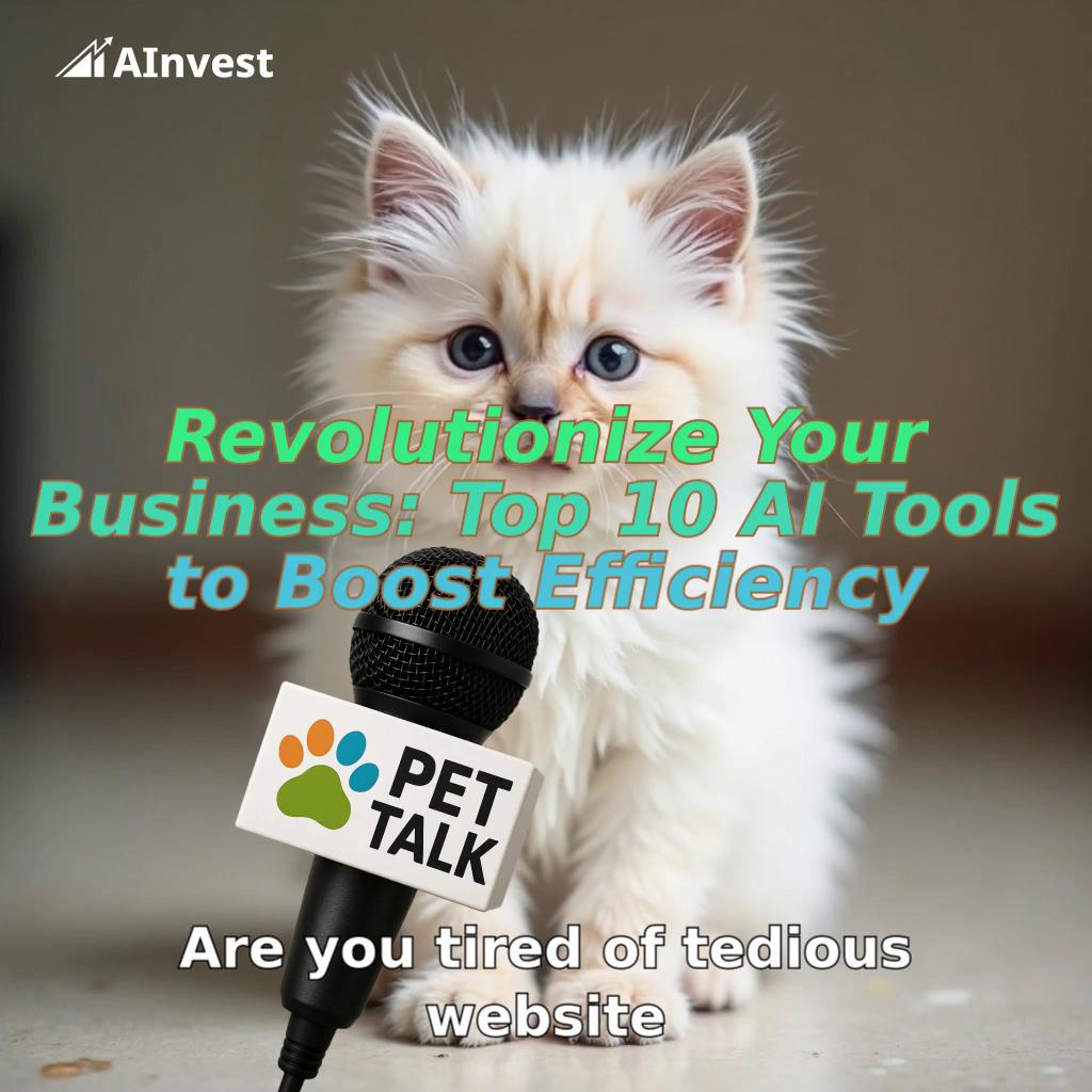 Revolutionize Your Business: Top 10 AI Tools to Boost Efficiency