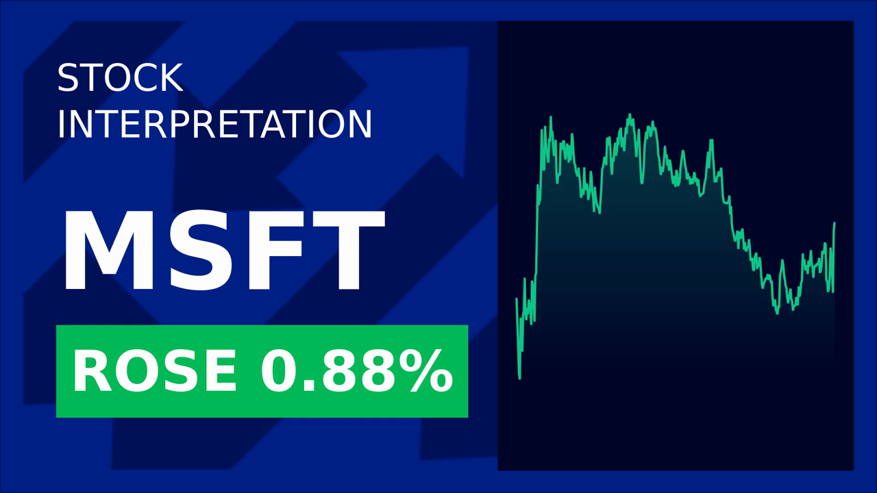 Microsoft Drops 1.01%: OpenAI Antitrust Fears Hit Stocks