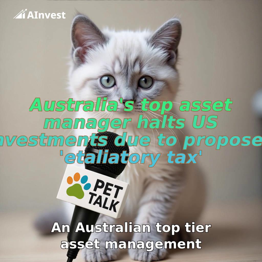 Australia's top asset manager halts US investments due to proposed 'etaliatory tax'