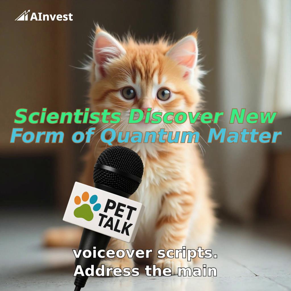 Scientists Discover New Form of Quantum Matter