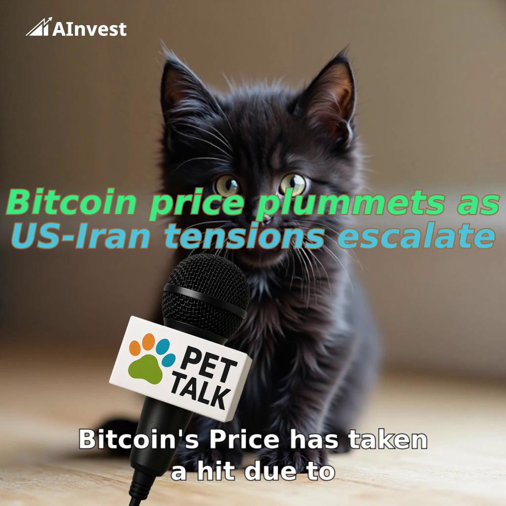 Bitcoin price plummets as US-Iran tensions escalate