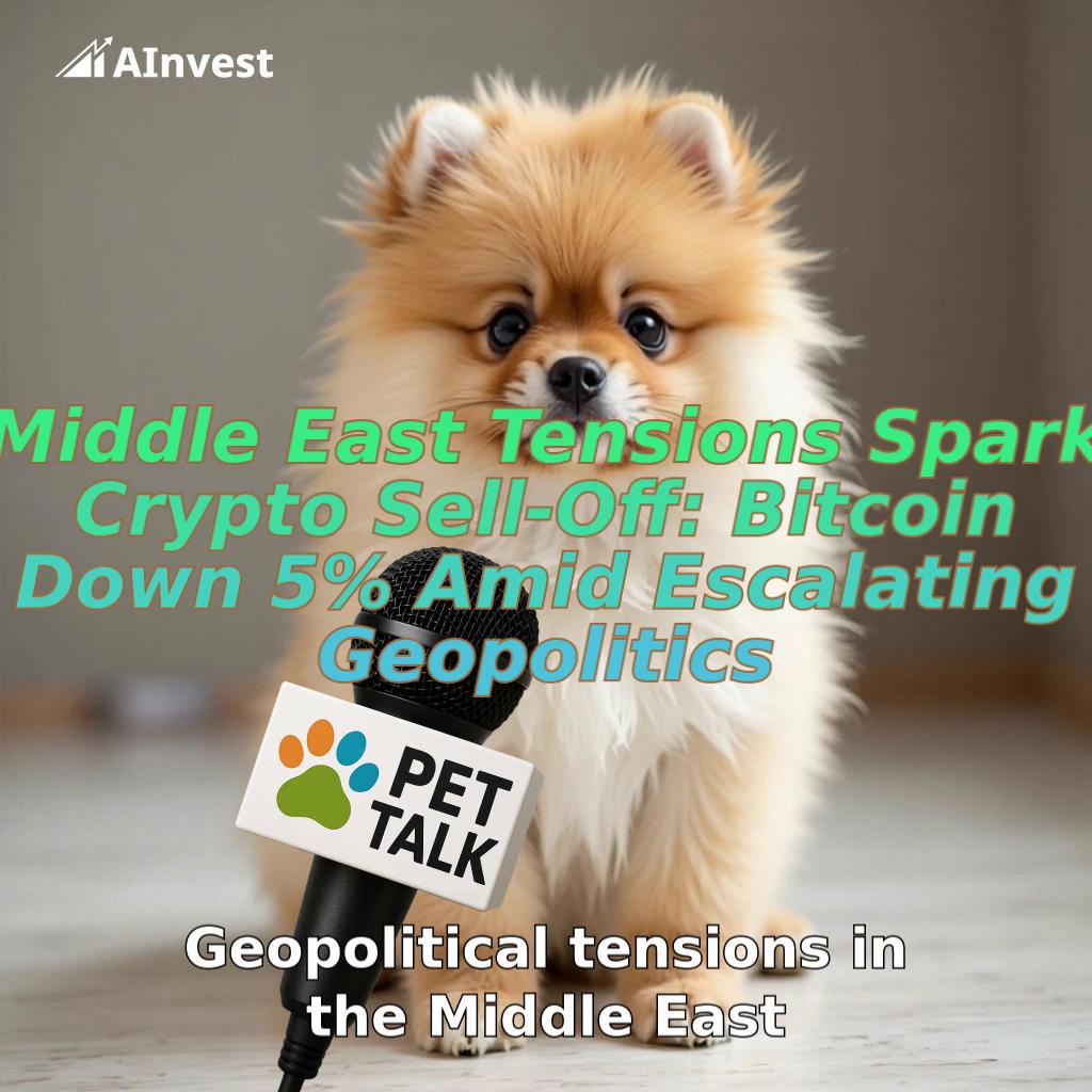 Middle East Tensions Spark Crypto Sell-Off: Bitcoin Down 5% Amid Escalating Geopolitics