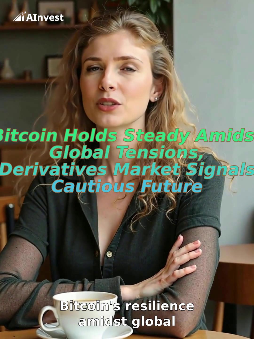 Bitcoin Holds Steady Amidst Global Tensions, Derivatives Market Signals Cautious Future