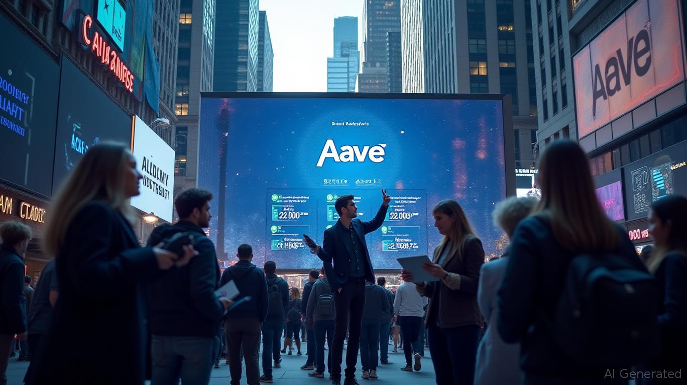 "Tokenized Treasuries Now Fuel Onchain Loans as Aave Bridges Wall Street and Web3"