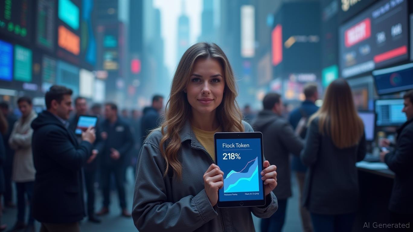 Flock Token Soars 219% as Decentralized AI Gains Global Trading Momentum
