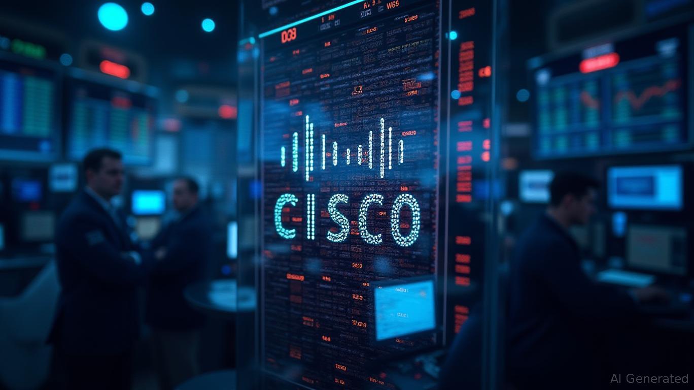 Cisco Surges 0.74 on 1.08B Volume Ranking 75th in Market Activity as Tech Rally and Cloud Momentum Drive Gains