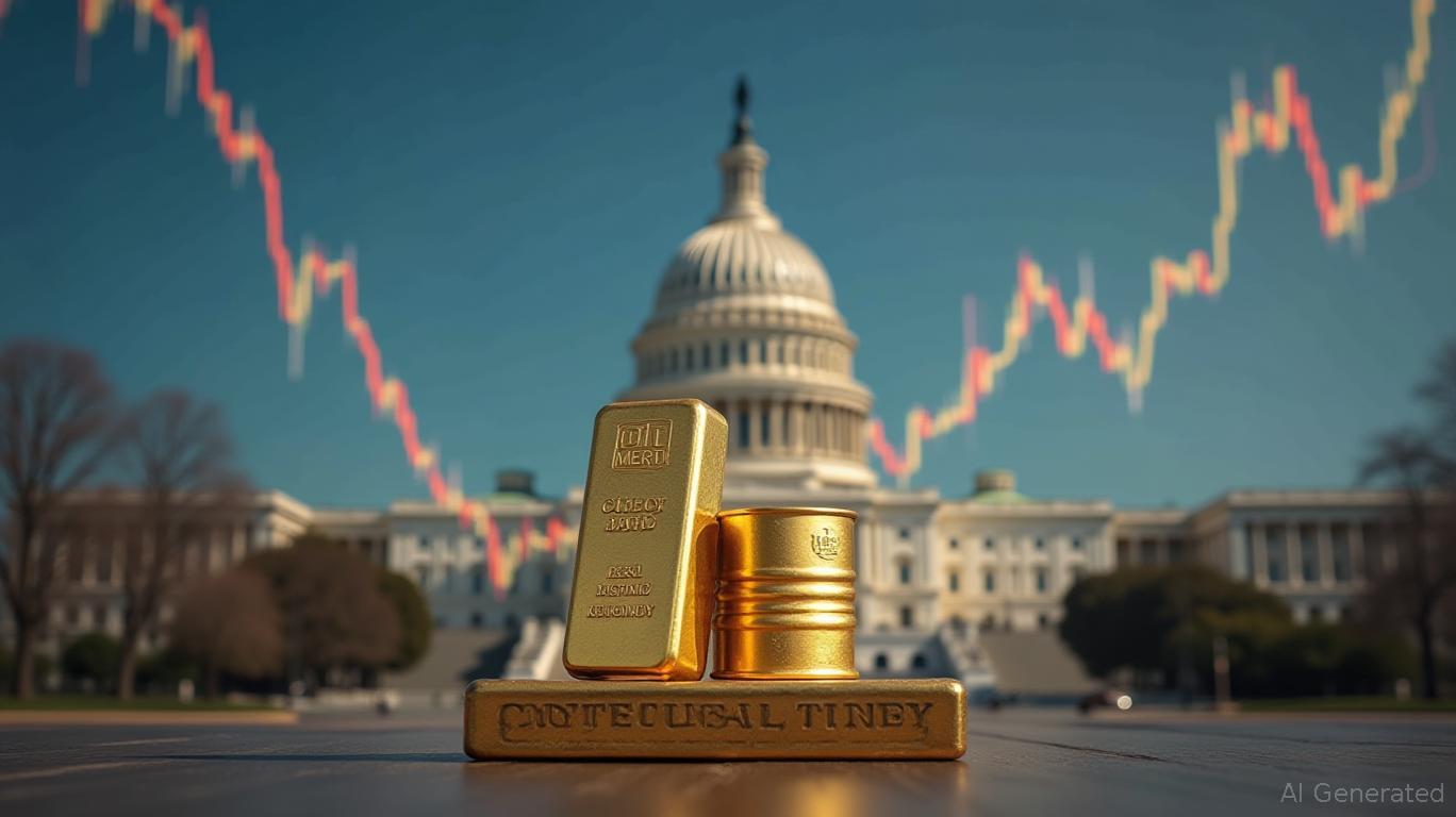 Stocks Climb as Gold Surges, Oil Retreats Amid Washington Budget Clash