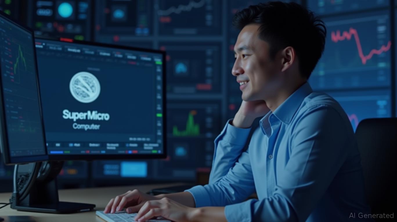 Super Micro Computer Jumps 5.12% As Technicals Signal Bullish Reversal