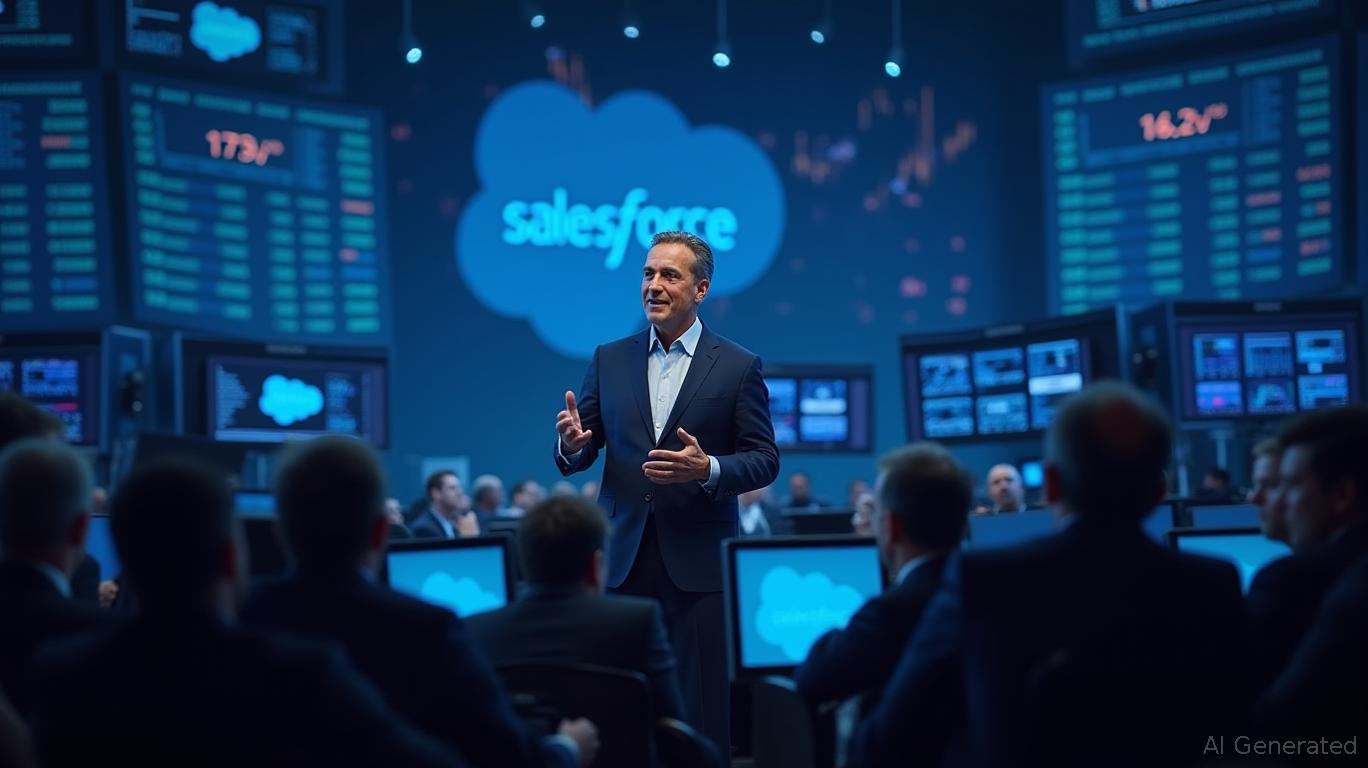 Salesforce Stock Surges 2.25 as $3.4 Billion Volume Ranks 24th on Strategic AI and Cloud Upgrades