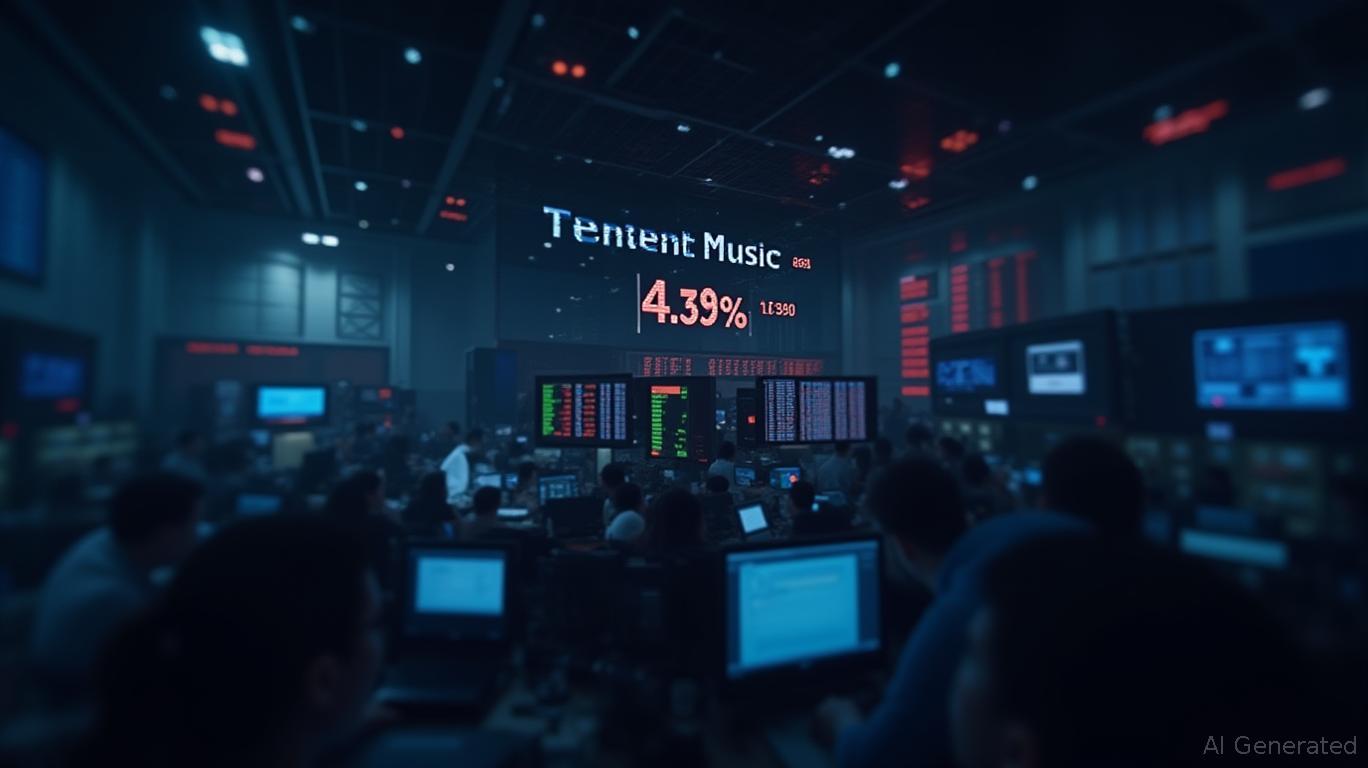 Tencent Music Slides 4.39% Amid Heavy Selling Pressure Technicals Signal Further Downside Risk