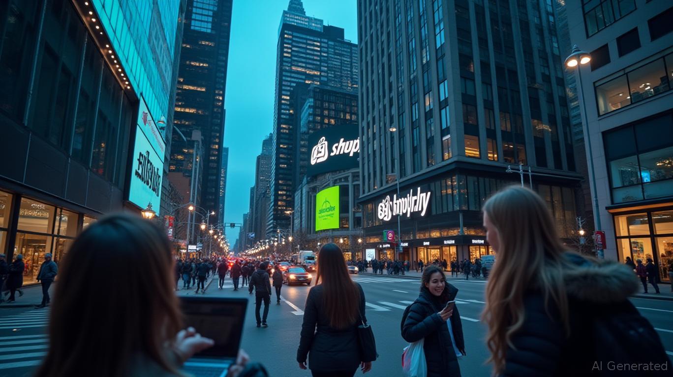 Shopify Surges 4.41% as E-Commerce Resurgence and Walmart Pact Drive Momentum, But Ranks 91st in U.S. Volume Amid Mixed Liquidity