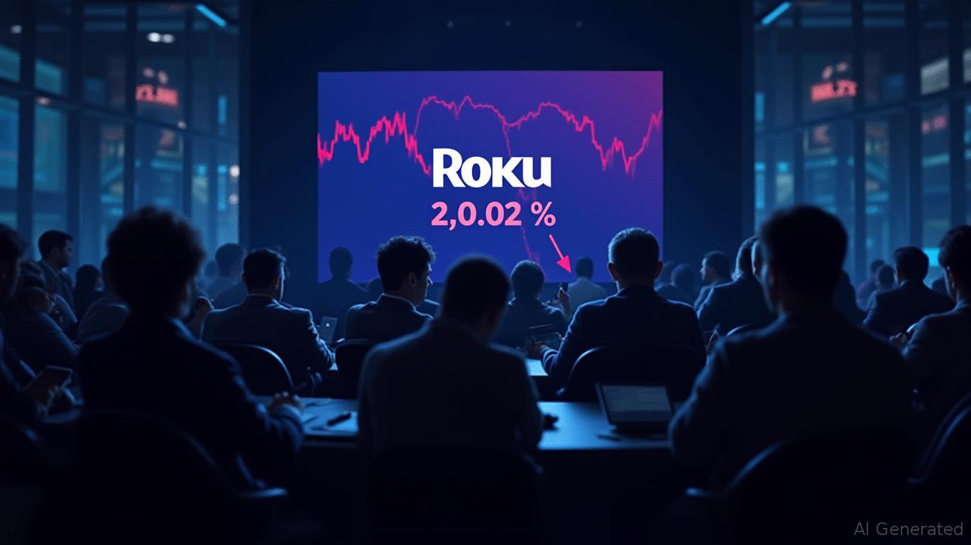 Roku's 2.02% Plunge Triggers 431st-Ranked $230M Volume Amid AWS Outage and ARK Divestment Shake Streaming Giant