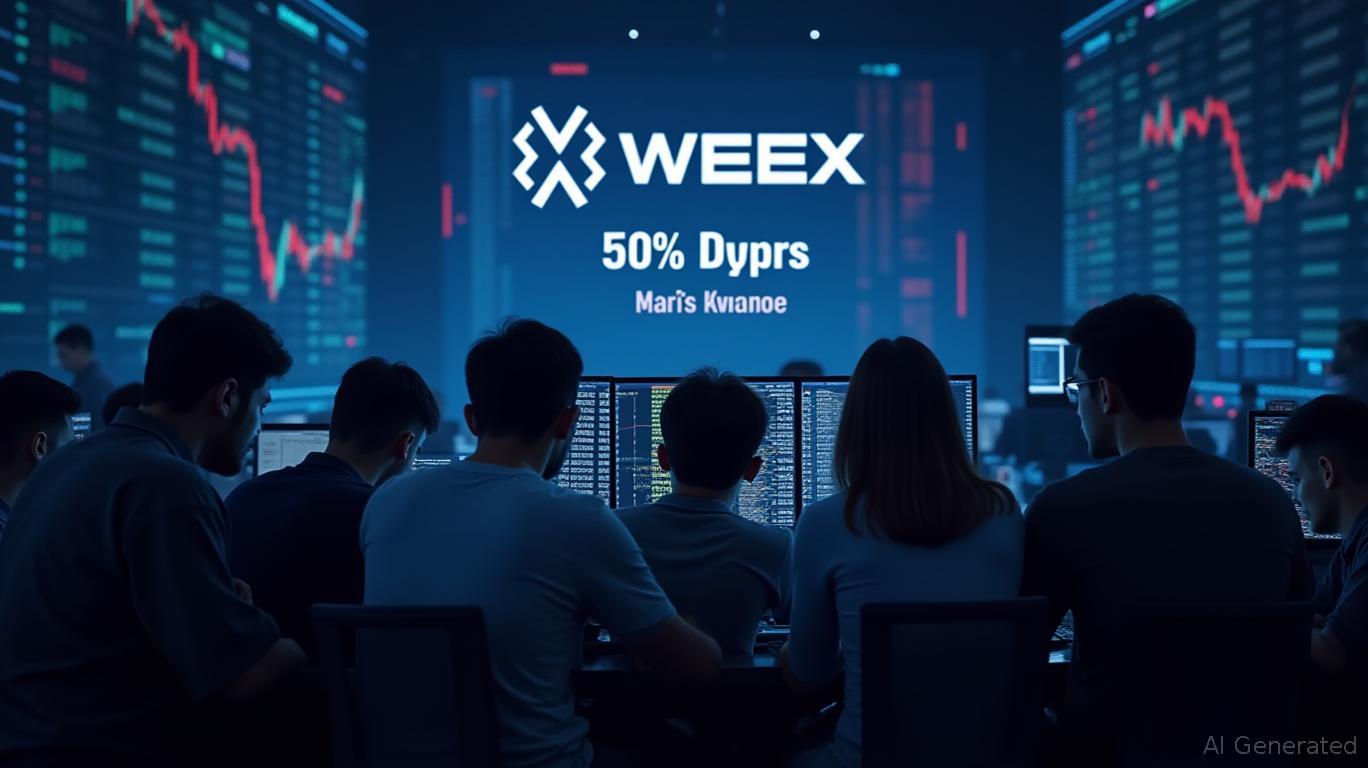 WEEX's 50% Bonus Drive Aims to Fuel Futures Liquidity in Volatile Crypto Market