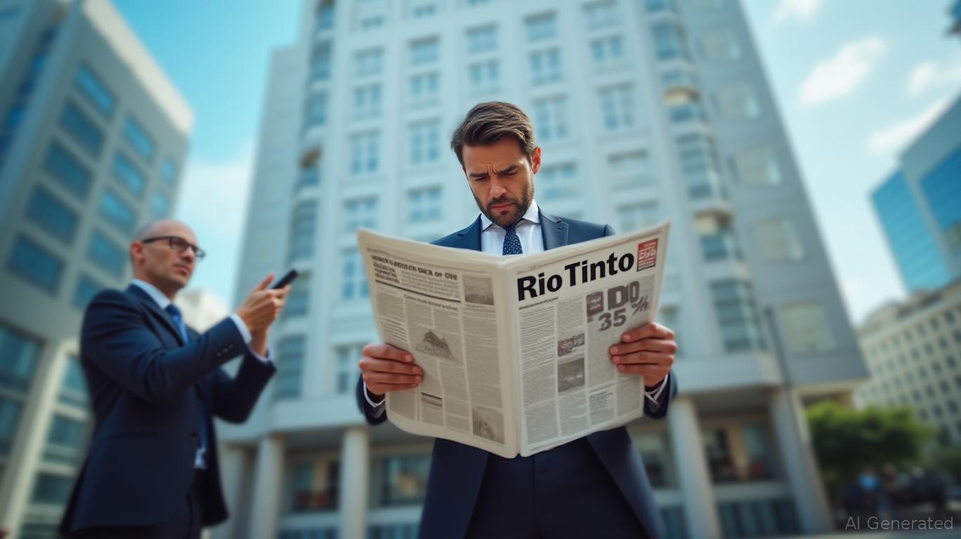 Rio Tinto Shares Drop 3.52% Amid Activist Demands as $290M Volume Ranks 456th in Daily Liquidity