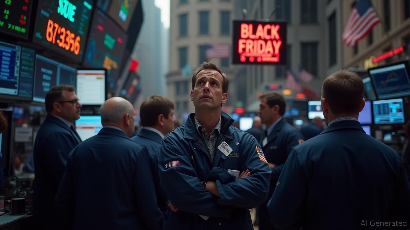 U.S. Stocks Trade in Shortened Black Friday Session as Consumer Confidence Slides - Article cover image