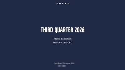 Blue Volvo Background Volvo Group's 12.3% Margin: Why Strong Results Still Left the Stock ...