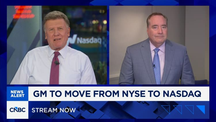 Split Screen Ticker GM Is Leaving the NYSE. What the Move to Nasdaq Is Actually About | AInvest